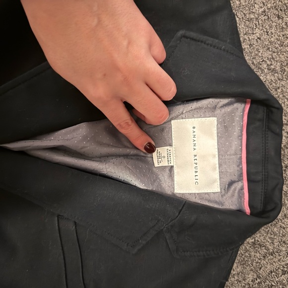 Banana republic women’s suit size 0 navy - Picture 7 of 8